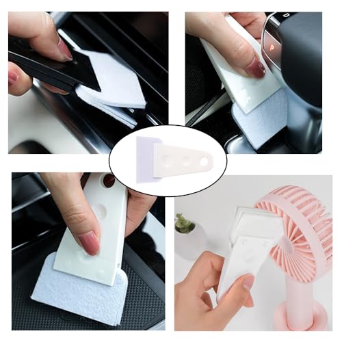 Image of 6 Pack Pedestal Fan Grille Cleaning Brush Table Fan Dust Brush Air Soffit Vents Duster Car Air Vent Duster for Tabletop Air Circulator Fan Floor Fan Stand Fan Mini Portable Fan Tower Fan