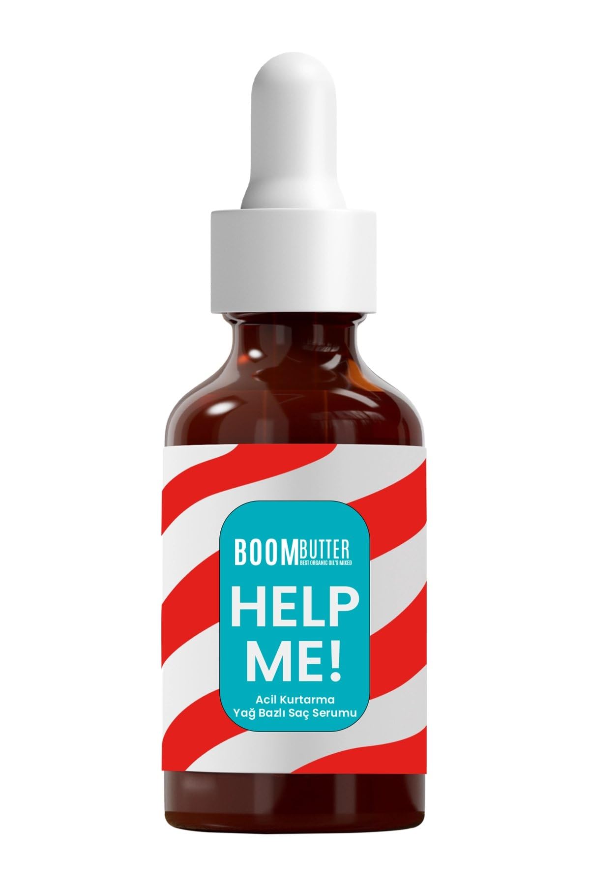 BOOM BUTTER Help Me Acil Kurtarma Yağ Bazlı Saç Serumu