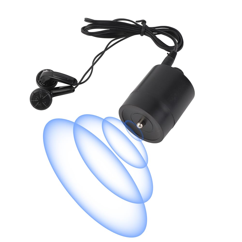 Microfono Passante da Parete, Dispositivo di Ascolto Audio Ad Alta sensibilità Amplificatore Perdite Laterali del Tubo Rilevamento Riscaldamento a Pavimento Acqua Pareti in Cemento