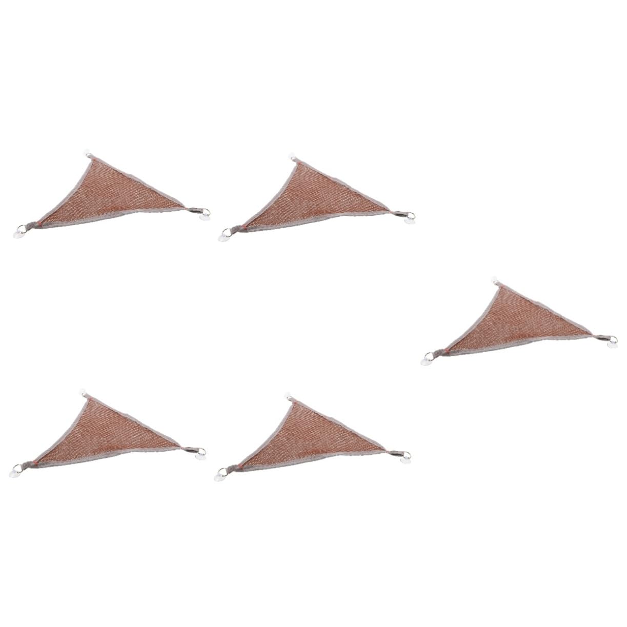 Ipetboom 5piezas Hamaca Colgante para Reptiles Pequeños Cama para Lagartijas y Serpientes Accesorio Práctico y Lavable para Terrarios y Jaulas De Mascotas