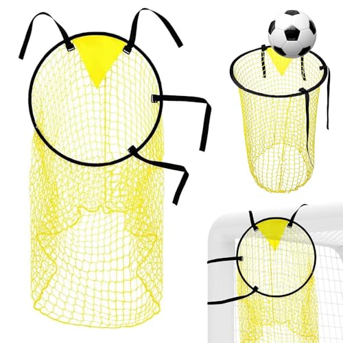Agarte 2-Piece Football Top Bins Target Net Set, 60 x 45 cm