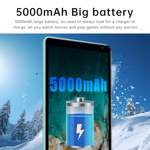 Image of Tablet with Keyboard,G1,10.1 inch Screen,3GB RAM,128G+128G Memory,4G LTE Android Tablet with Dual SIM Slots, 5MP+16MP Camera, 5000mAh Battery,Notebook Computer (Blue, 3)