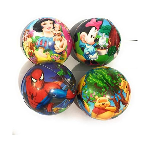 Cartoon Character Soft Foam Sponge Balls (Softball Mini Pack of 2) - Image 4