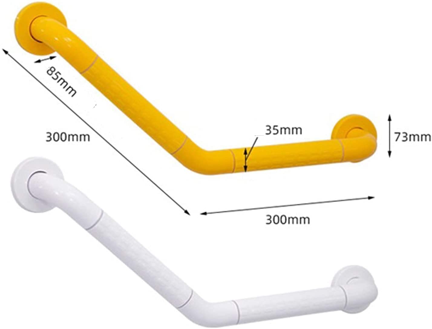 Asideros de baño de Seguridad para Pared, Barra de Apoyo para Ducha, asideros Antideslizantes, pasamanos para escaleras