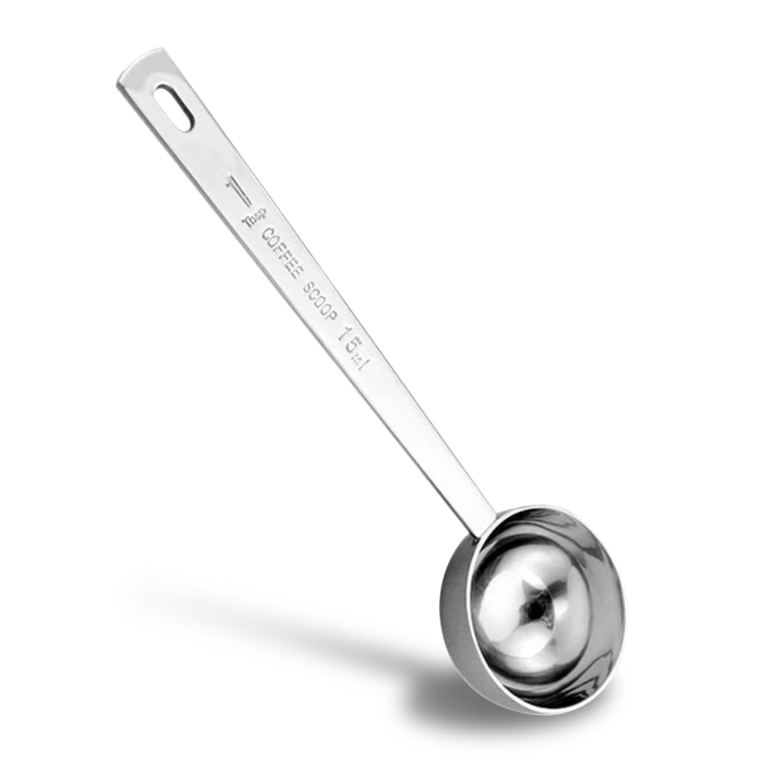 Set Di 6 Cucchiai Misura In Acciaio Inox - Per Ingredienti Secchi E Liquidi, Da 1/8 A 1 Cucchiaio - Foto 7
