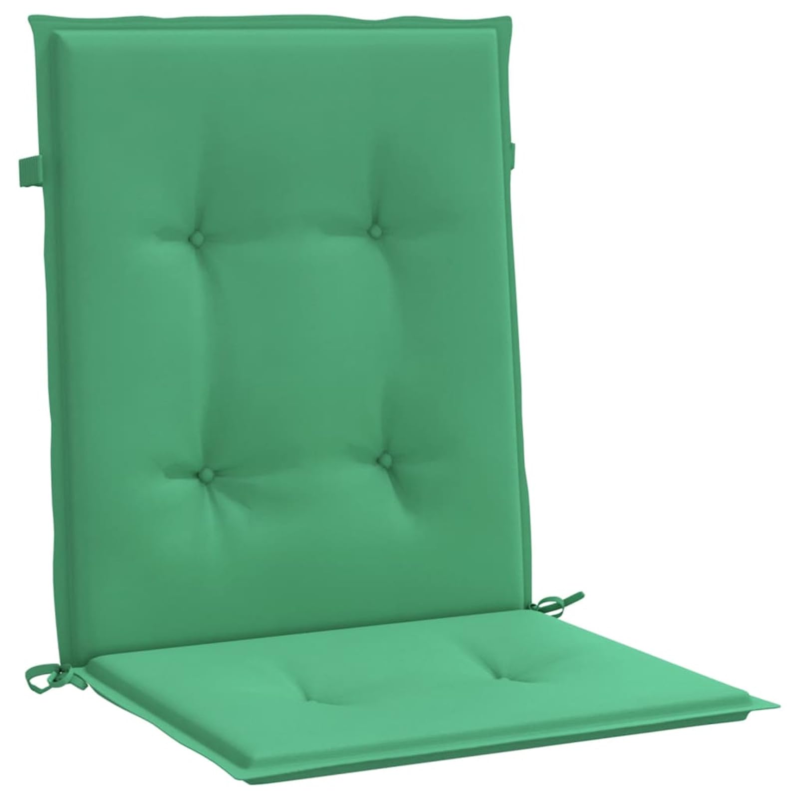 Cojines para sillas de jardín 6 Unidades Verde 100x50x3 cm, Cojines Sillas Jardin, Cojin Silla Exterior, Cojines para Sillas, Cojín De Respaldo, Cojines Exterior - 314136