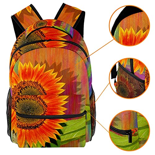 Sac à dos de voyage décontracté floral : fini le manque de place en déplacement