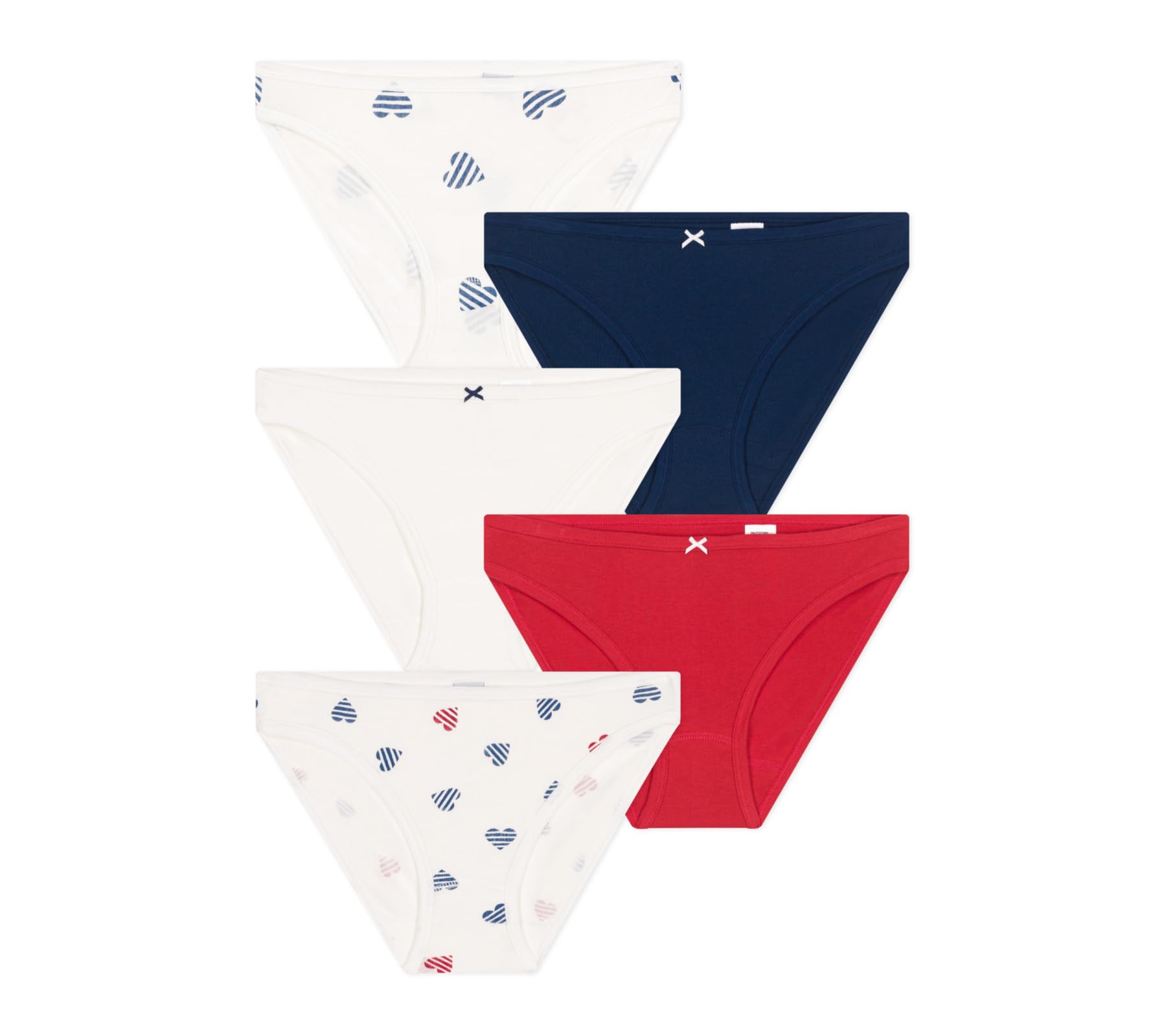Petit Bateau Damen Höschen (5er Pack)