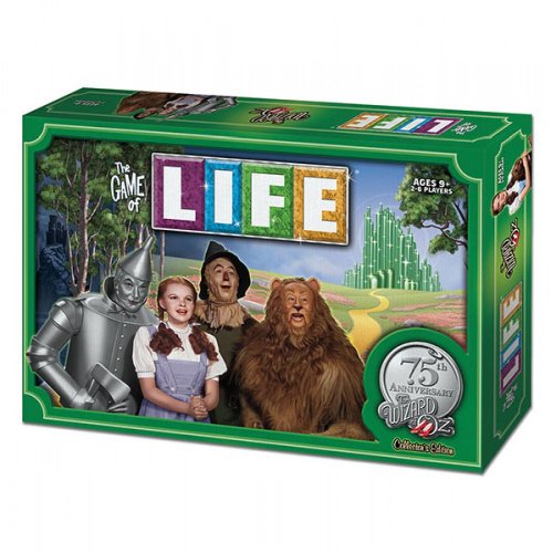 USAOPOLY The Game of Life: The Wizard of Oz 75th Anniversary Collector's Edition Board Game for 6 Players, Ages 6+