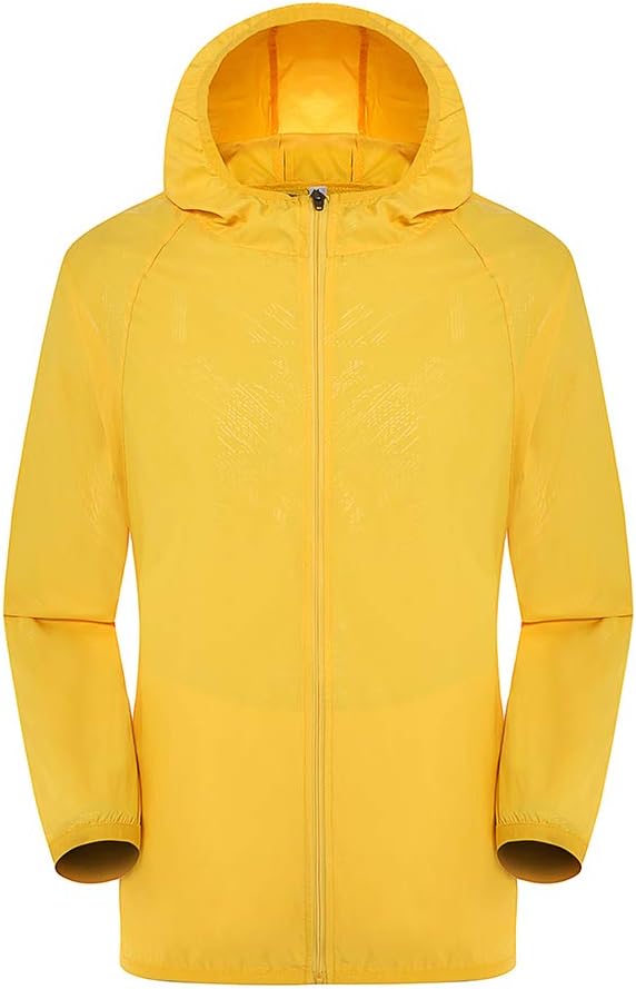 Men Women Sun- tection Clothing Jackets Quick Dry Water of Windbreaker Wind of Ultra-Light Pockets Outdoor Hiking with Storage Bag