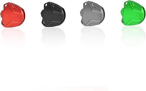 Miniatura 5 de FADUNI CNC Key Cover Cap Creative Products Keys Case Shell for Kawasaki Z1000R Z1000 Vulcan S 650 VERSYS-X 250 300 KLE650 (Color  Black, Size