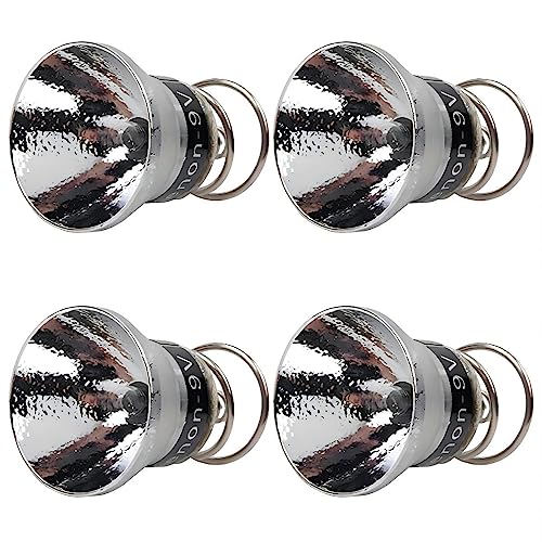 Mastiff G90 Drop-in 9V Replacement Xenon Bulb Assembly for Classic 9P G3 C3 M3 Flashlights WF-501C WF-502C S3(4 Units)