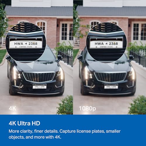 Image of Tapo MagCam 4K Outdoor Wireless Security Camera - Up to 200-Day Battery, Magnetic Mount, Person /Vehicle Detection, Subscription-Free Local Storage or Optional Cloud, Compatible with Alexa, C460