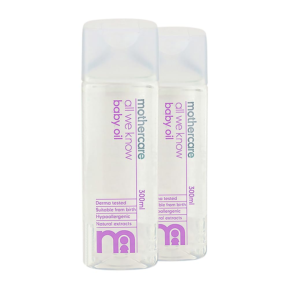 All We Know Baby Oil (300ml, Pack of 2)