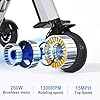 TopMate ES33 Powered Tricycle 3 Wheels Foldable Trike with Seat for Adults, Lightweight Electric Tricycle with Removable 36V 7.8AH Battery, Reverse Function & Key Switch for Commute and Travel #5