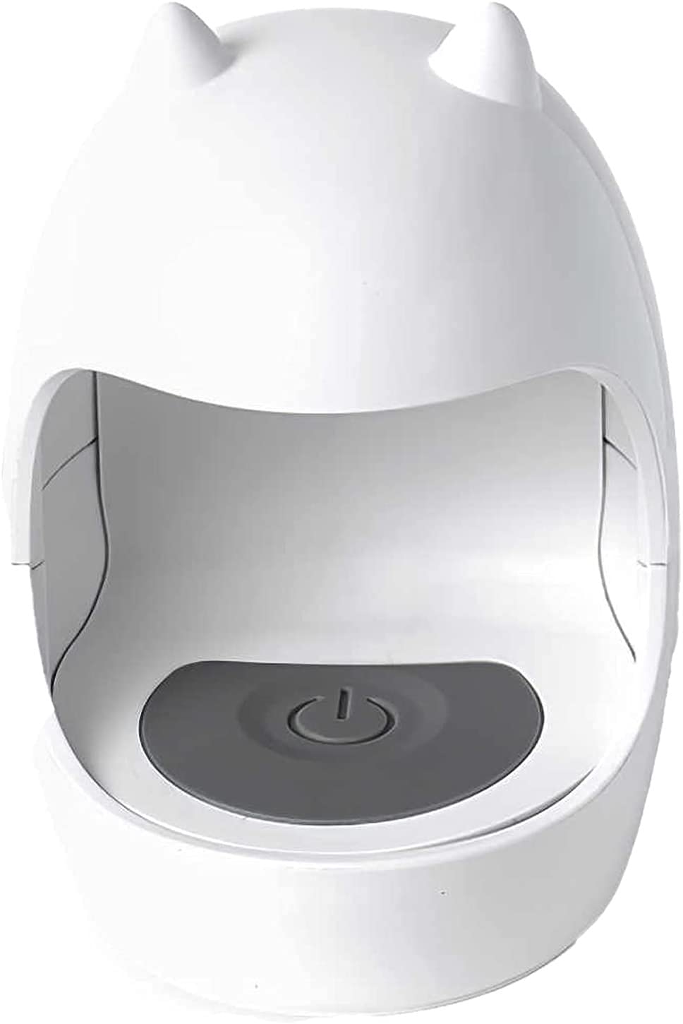 XMINGMini USB Nail Polish Glue Baking Lamp Little Monster LED Nail Lamp LED Nail Dryer Nail Curing Lamp For Fingernail, White