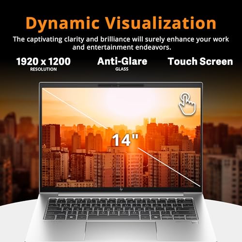 Image of HP EliteBook 845 G11 Laptop, 14 inch WUXGA IPS Touch, AMD Ryzen 7 PRO 8840U, 32GB DDR5, 2TB Storage (1TB SSD+1TB Docking Station Set), Backlit Keyboard, Fingerprint, 5MP IR Camera, Win 11 Pro, Silver
