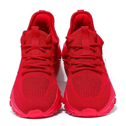 Image of Socviis Mens Slip On Running Shoes Athletic Walking Trainers Lightweight Breathable Mesh Tennis Sneakers