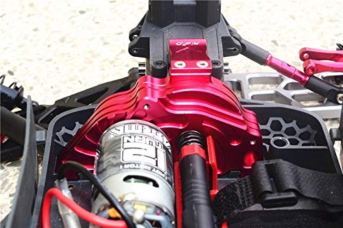 Microheli Aluminum Tail Motor Mount w/Carbon Boom (RED) - Blade NCPS/Nano S2