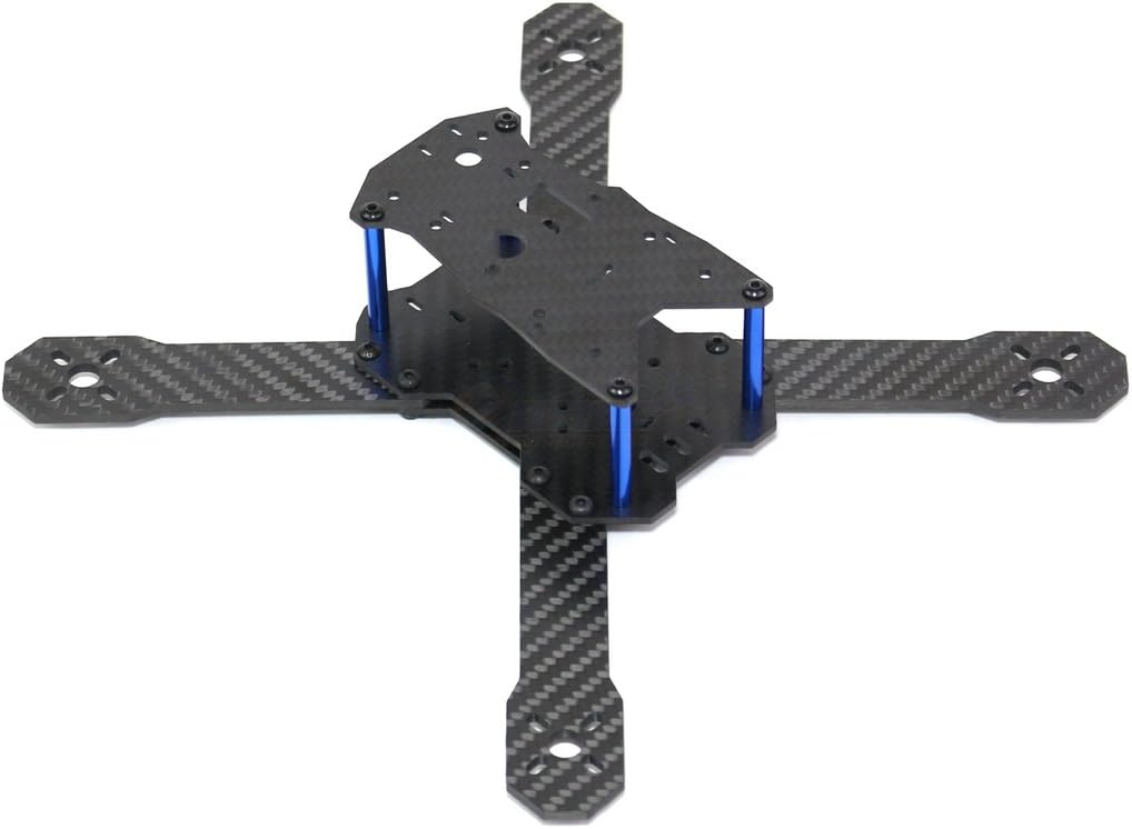 RMRC Valorem VRF 230 Carbon Fiber Frame - Modern Day ZMR Drone Frame - Extreme Durability - Easy to Build - Replaceable Arms Carbon Fiber
