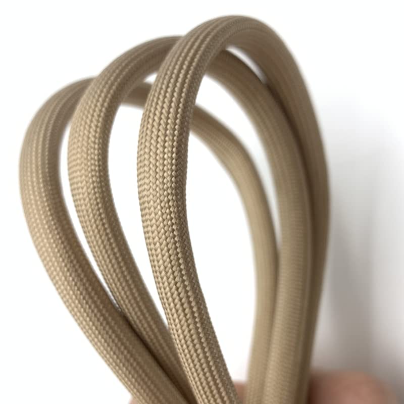 Gaine tressée en Fibre de Verre Haute température - Protection de câble 800 °C for Une Utilisation intérieure et extérieure (1 pièce)(20mmx10m)