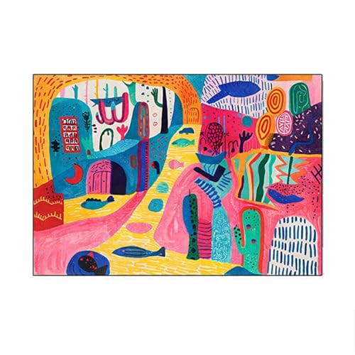 Tapis d'impression à poils courts doux et antidérapant 180x240 - 4