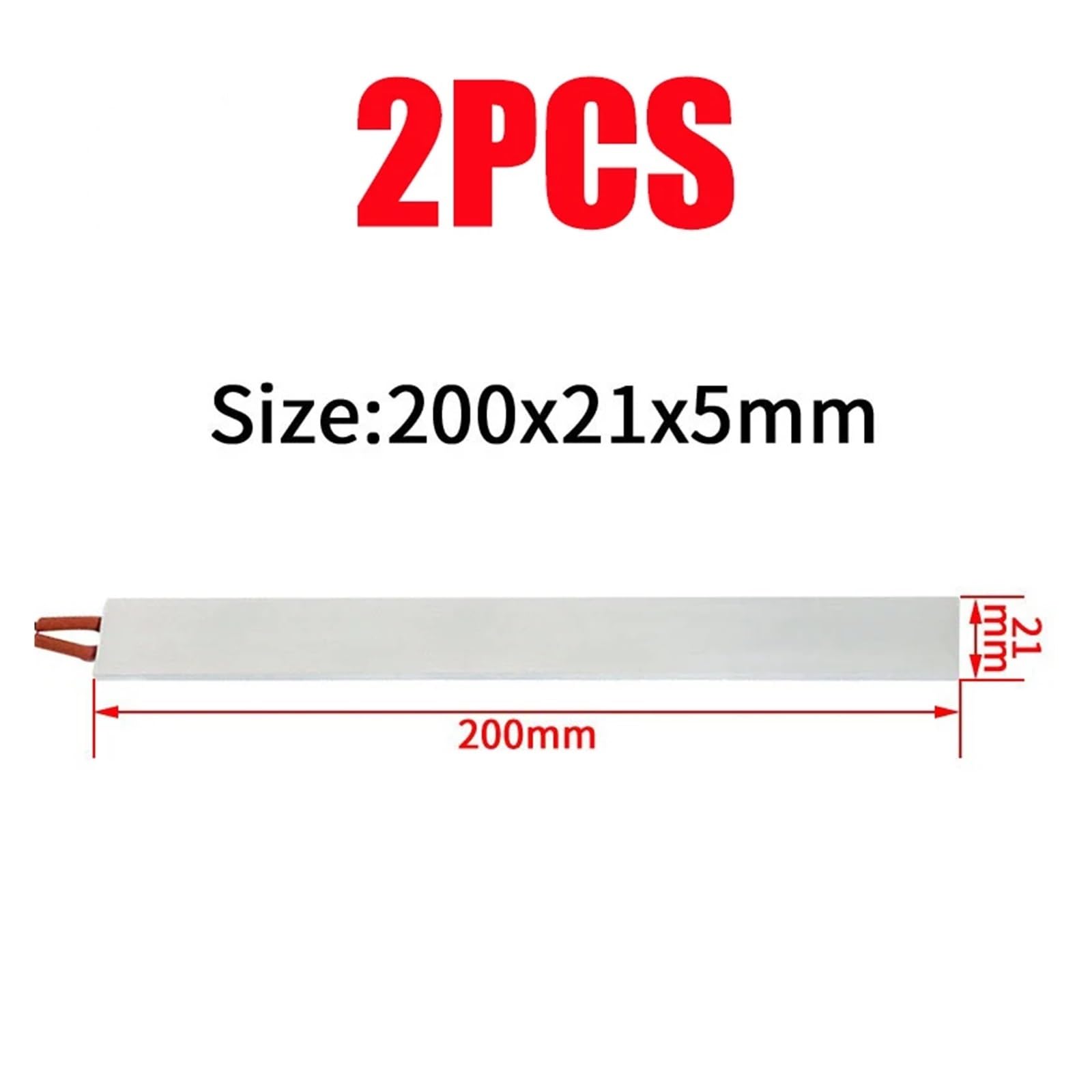 200x21mm Heating Element Constant 12V 24V 220V Temperature Thermistor Air Heating Sensor(220V 200C)