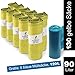 Produktbild ProfessionalTree Gelber Sack 10 Rollen je 13 x Säcke - Müllbeutel 90 L - für Gelber Sack Ständer - Gratis 5er Rolle Müllsäcke 120 L blau