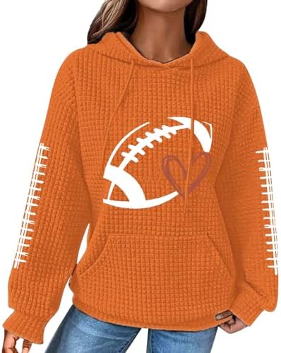 SHAOBGE Women Waffle Knit Cute Hoodies Drawstring Pullover Sweatshirts Fashion Casual Sweaters Comfy Fall Clothes Outfits SHAOBGE Women Waffle Knit Cute Hoodies Drawstring Pullover Sweatshirts Fashion Casual Sweaters Comfy Fall Clothes Outfits