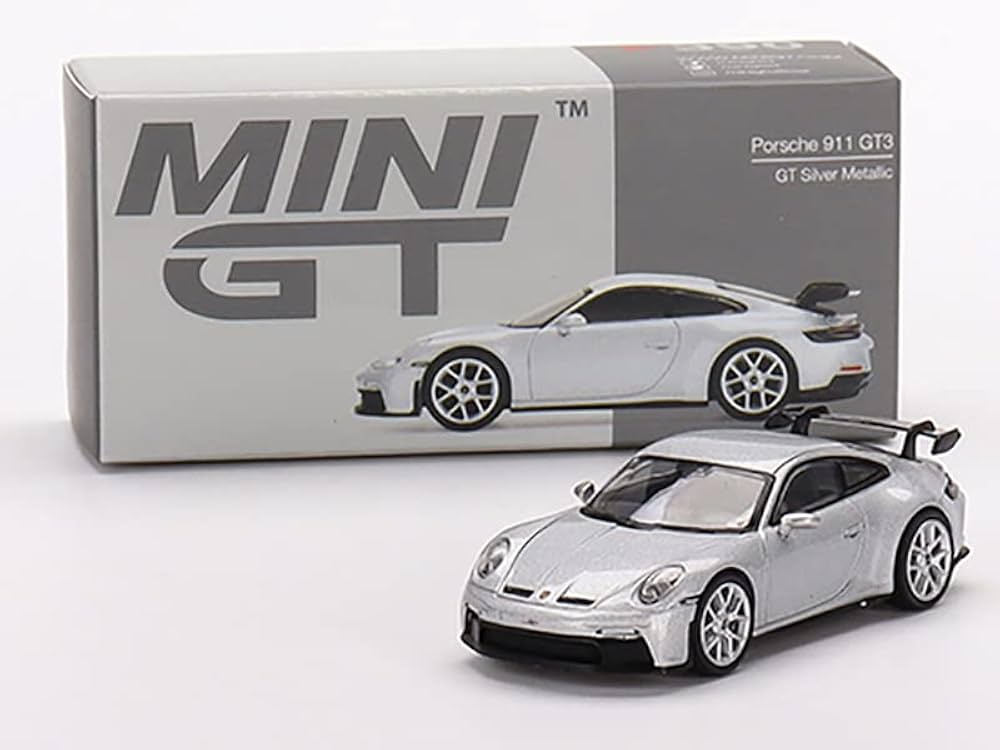 Truescale Miniatures 911 (992) GT3 GT Silver Metallic