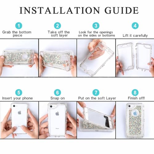 Coque iPhone 16 Pro paillettes pour soirées et sorties urbaines - 5