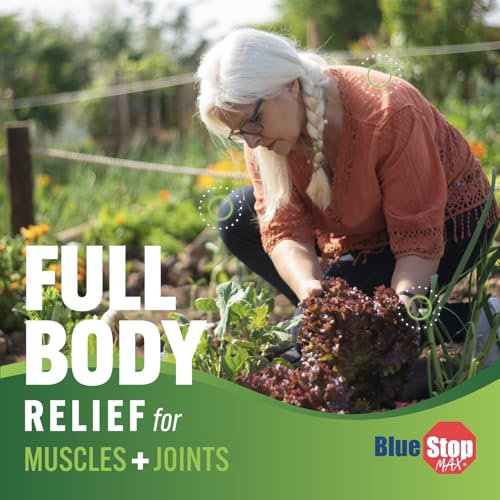 Image of Blue Stop Max Massage Gel for Body Aches, 16 oz Pump Bottle; 3 in 1 Product Relieves Body Aches, Supports Joints and Nourishes the Skin (Pack of 3)