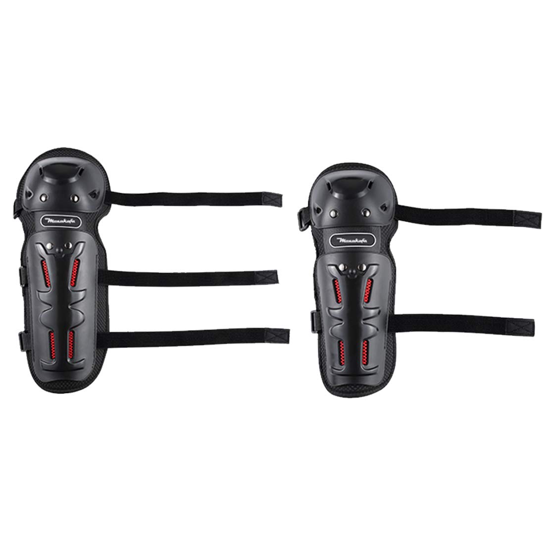 Equipaggiamento Protettivo per Moto Ginocchiere Motocross Supporto per Gomito Protezione Congiunta A Prova di Vento Caldo Knee Guard, 4 PCS