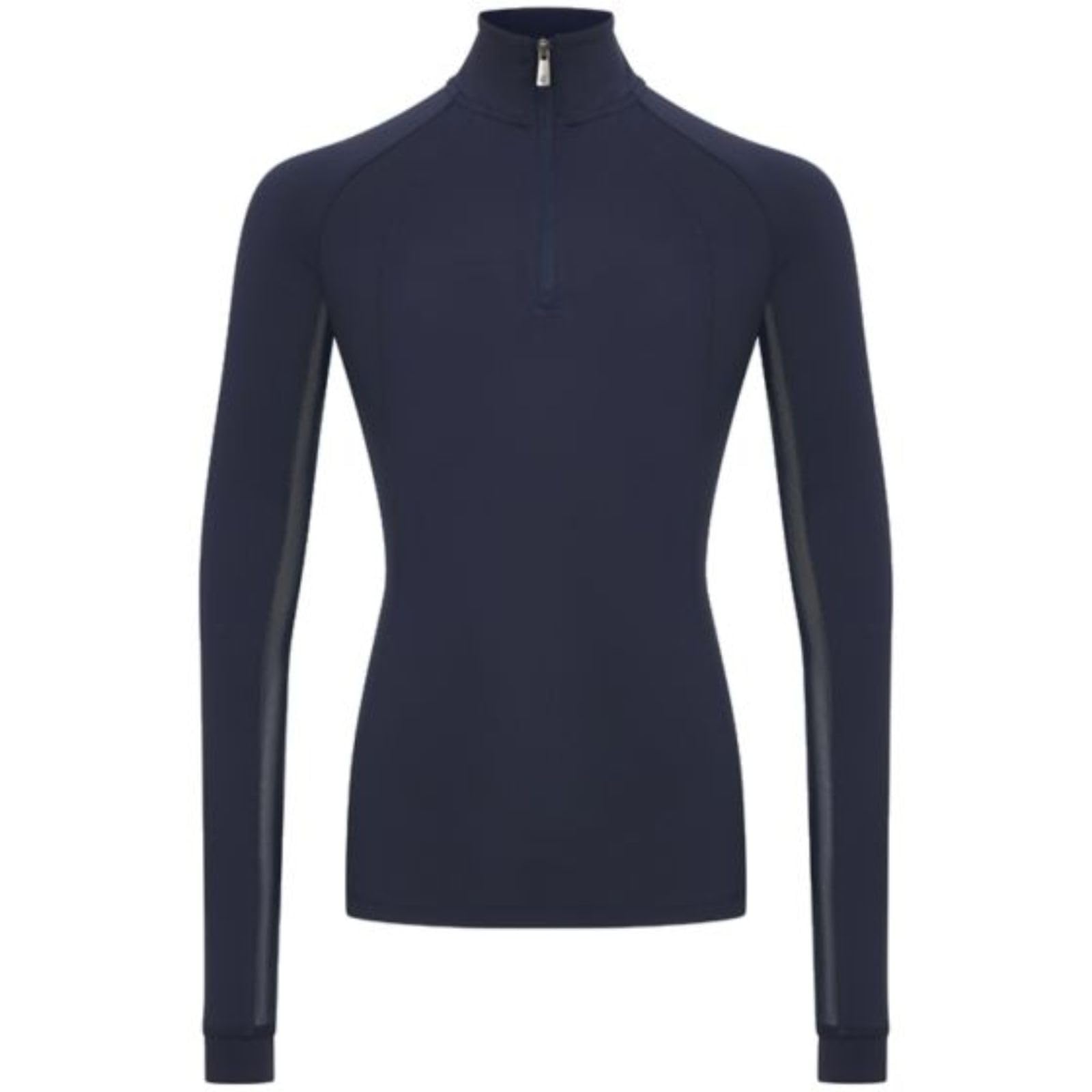 Lemieux Navy Young Rider Hope Lightweight Base Layer - Uv30+ Cooling Under Layer - Ventilated Childrens Riding Top - 13-14Years