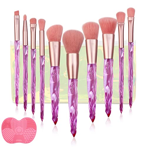 Set di 10 pennelli multiuso con manico in