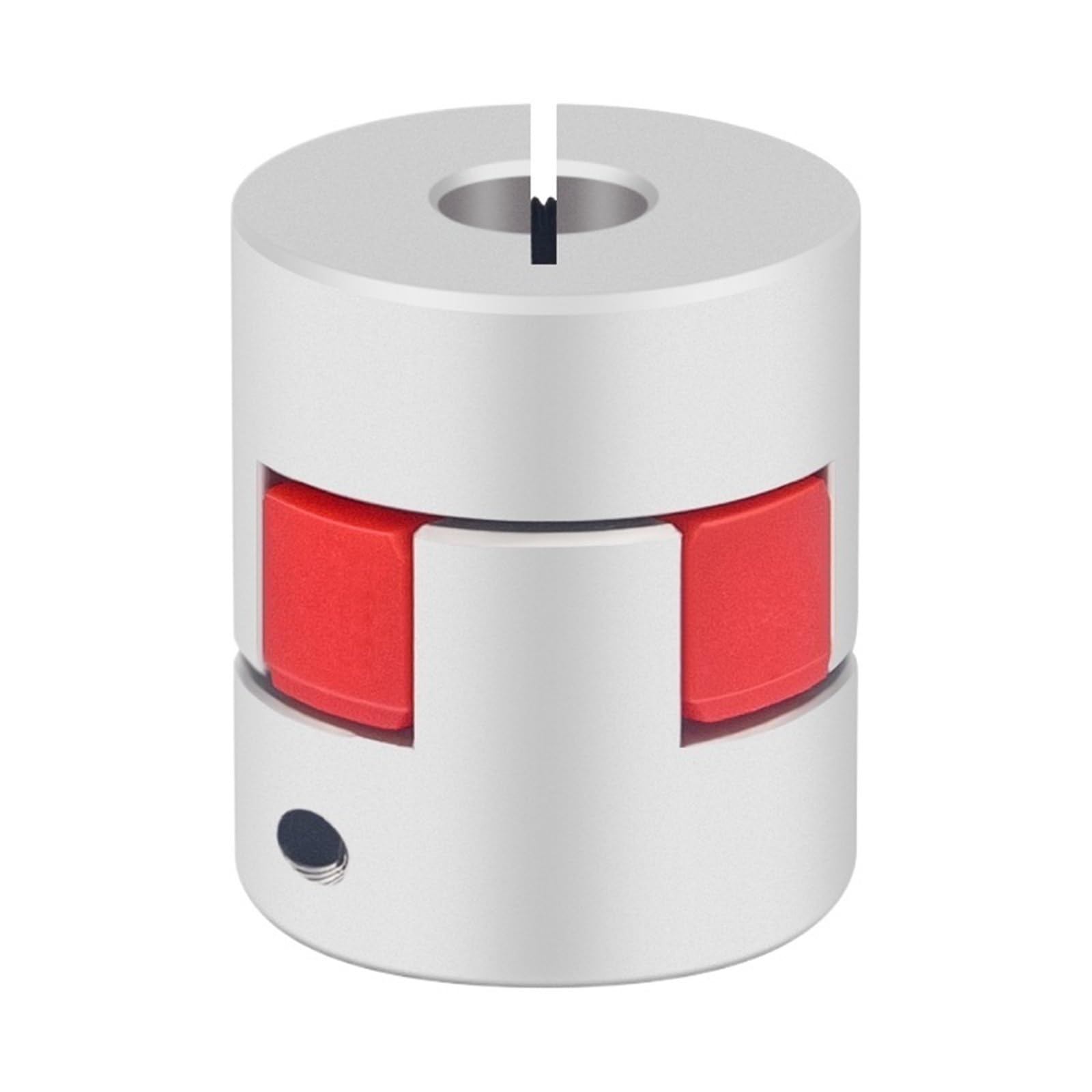 1 pz Giunto in lega di alluminio, vite elastica, sfera grande encoder, accoppiamento servomotore | 1pcs Aluminum alloy plum blossom joint, elastic screw, encoder large ball, servo motor coupli(CFCA-D30-40)