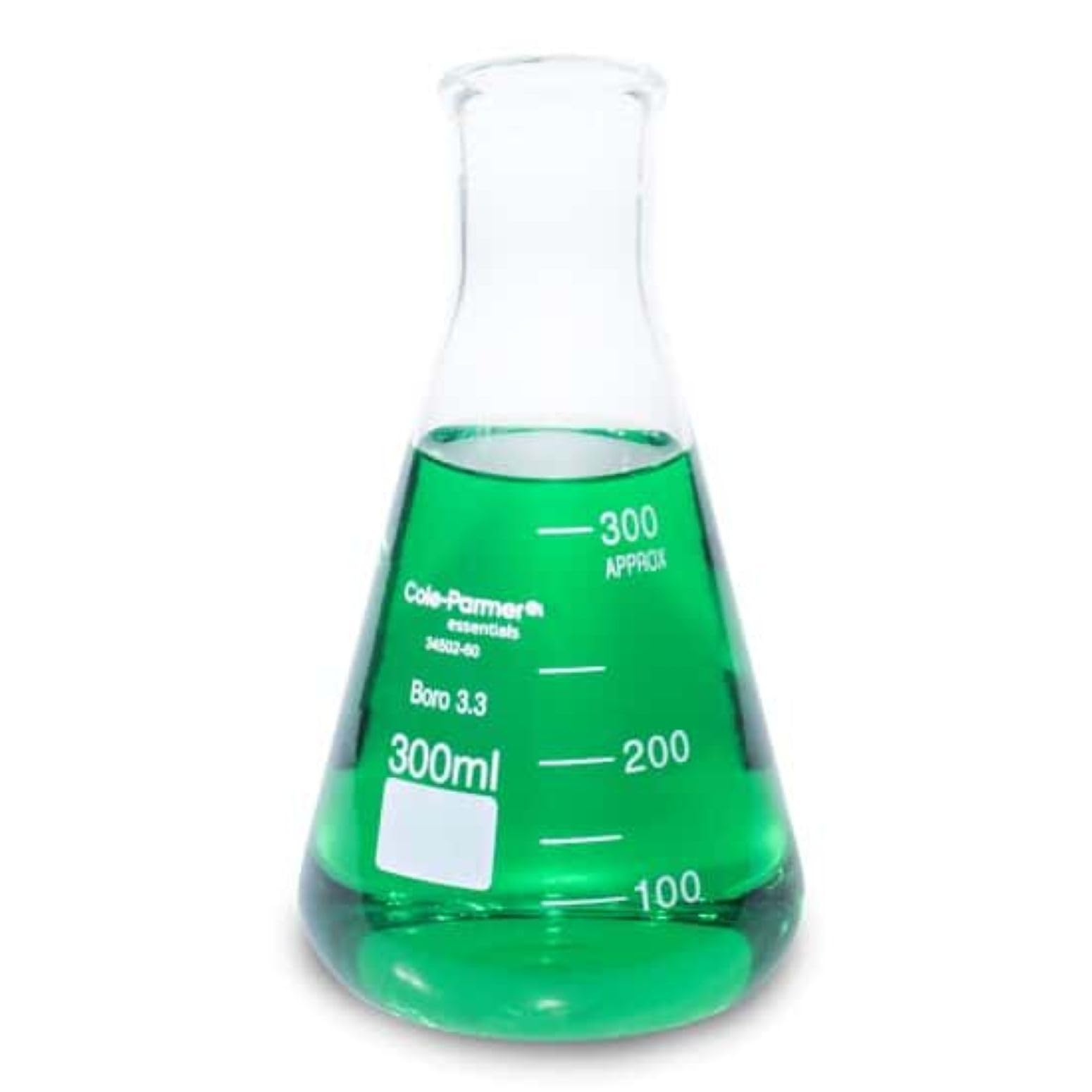 Cole-Parmer Laboratory Grade Glass Erlenmeyer Flask, 2000 mL — Amazon image 2