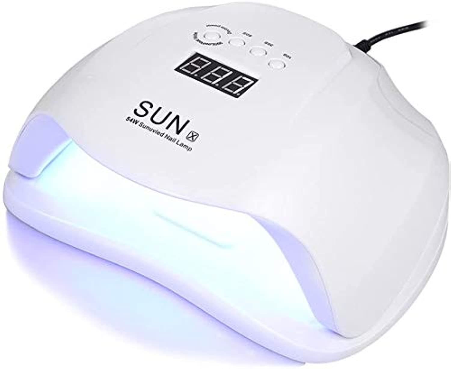 Si 54W manicure lamp UVLED double light source manicure machine fast glue baking automatic induction manicure machine