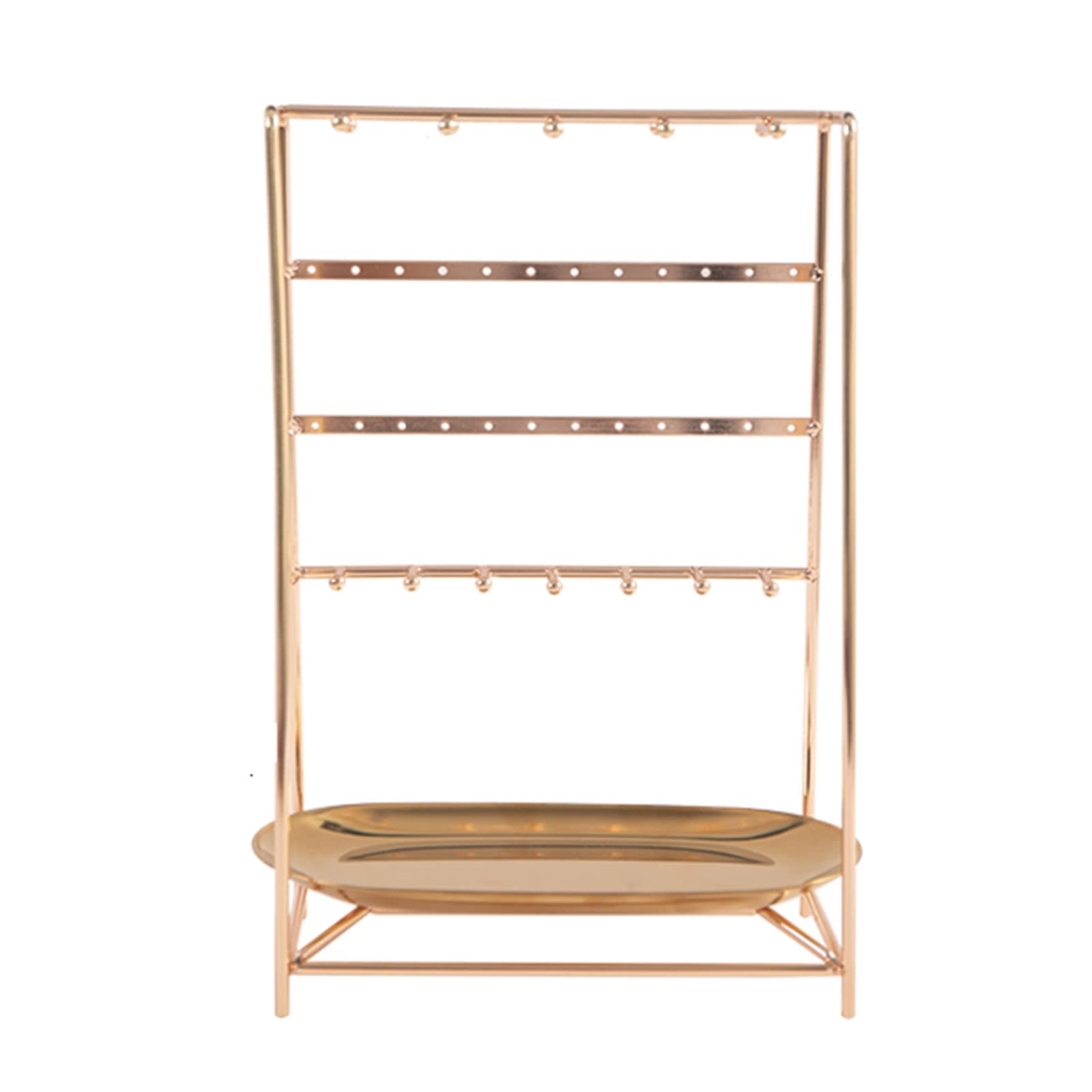 GAROEN Jewelry Display Stand Jewelry Organizer with Storage Box 4-Tier Jewelry Stand Jewelry Holder Jewelry Stand Display for Necklace Rings Bracel