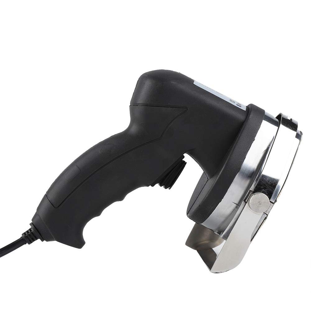 Yctze Cuchillo Eléctrico Eficiente para Kebab, Herramienta para Cortar Carne de Grado Comercial, Cortador de Disco con Cuchilla de Rueda para Kebab Fácil de Limpiar