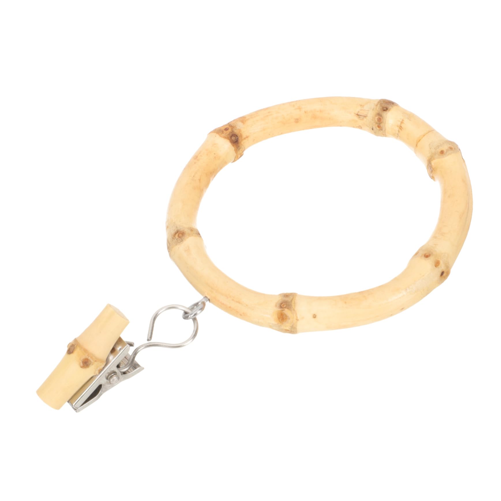 VICASKY Drapery Rod Heavy-Duty Clips Vintage Curtain for Easy Installation for Window Shower Curtains Decorative and Functional Design