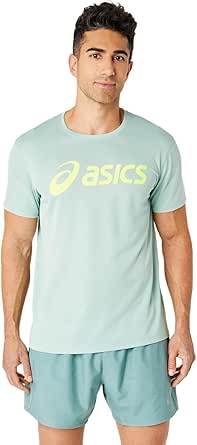 asics(アシックス) ランニングウェア RUNNINロゴプリント半袖シャツ 2011C274 メンズ