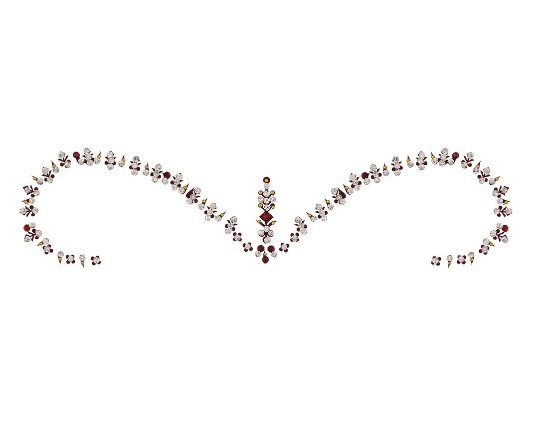 VAMA Fashions Forehead Sticker Bride Bindis For Women, 100 Grams-picture-43