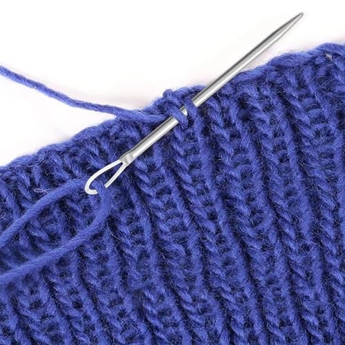 Image of 9 Pcs Yarn Needle Tapestry Needles,Large-Eye Blunt Needles,Darning Needle Yarn Sewing Needles,Nylon Thread Rope Threader Yarn Thread Eye Wool Needle Threader Sweater Needle Knitting Tool