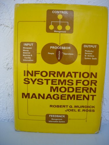 Buy Information Systems for Modern Management Book Online at Low Prices ...
