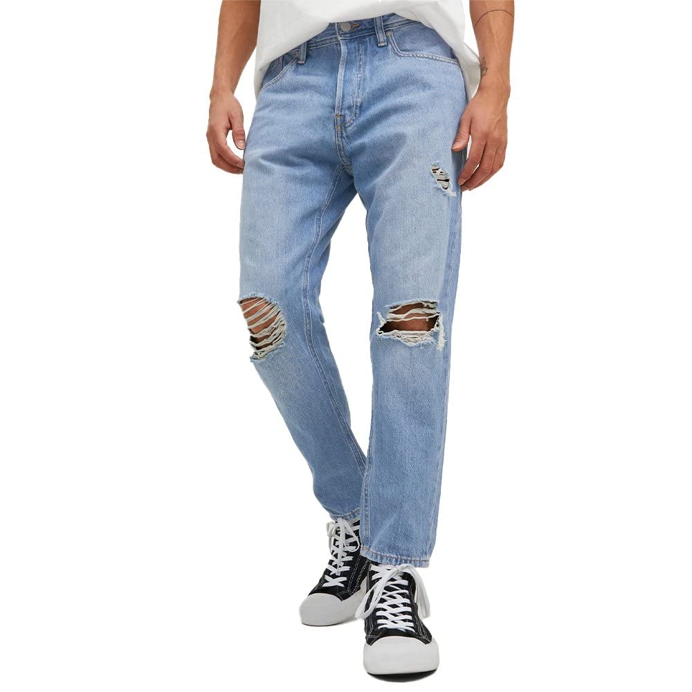 JJIFRANK JJORIGINAL CROPPED MF 083 SN Pantolon Erkek