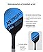 Blue Poplar Pickleball Paddles Set of 2-2 Pickleball Rackets, Bag & 4 Pickleball Balls. Indoor/Outdoor. for All - Beginners, Advanced. Men, Women, Kids. Approved. Play on Beach or Court.