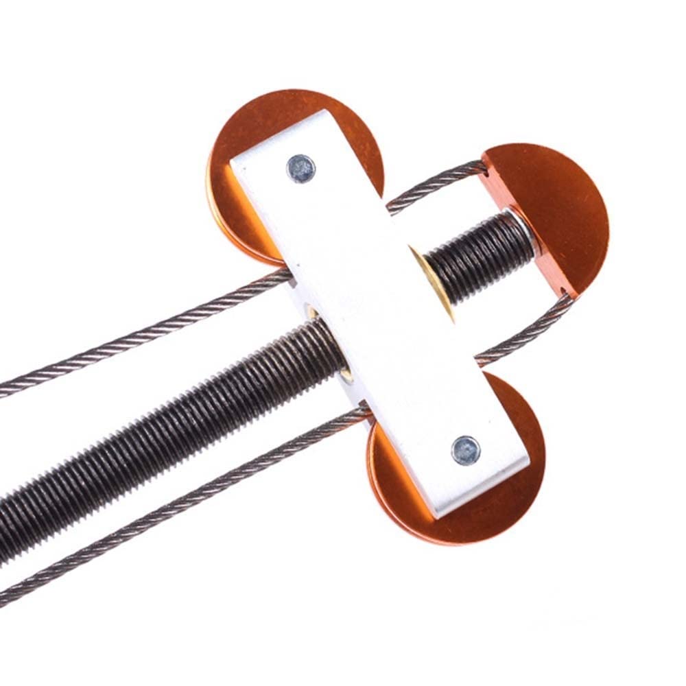 MiOYOOW Presse à arc, portable en aluminium, accessoire universel de tir à l'arc pour arc de chasse