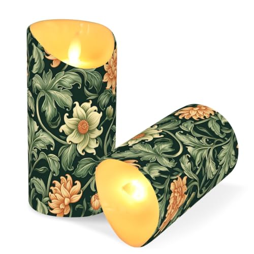 Velas LED impermeables que no se apagan con el viento para centros de mesa de graduación 3