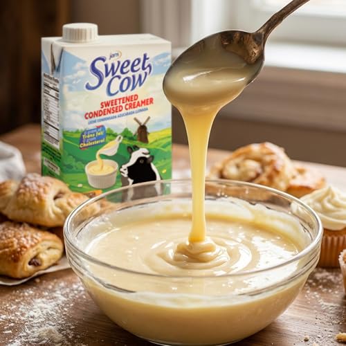 Image of Jans Sweet Cow Sweetened Condensed Milk, 31.4 oz Resealable Tetrapak